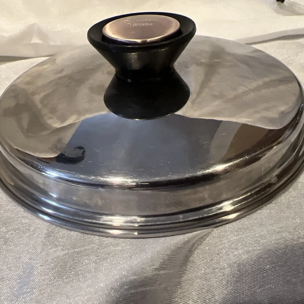 Vintage Duncan Hines -Regal Ware 3 Ply Stainless Steel Stock‎ Pot Lid 7.5'' Only